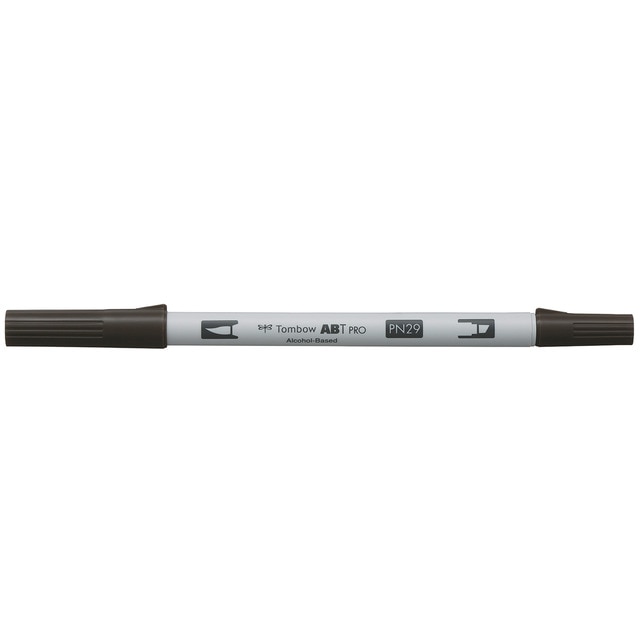 Rotulador Dual Brush ABT PRO Base Alcohol Doble Punta Tombow Warm Gray 13 N29.