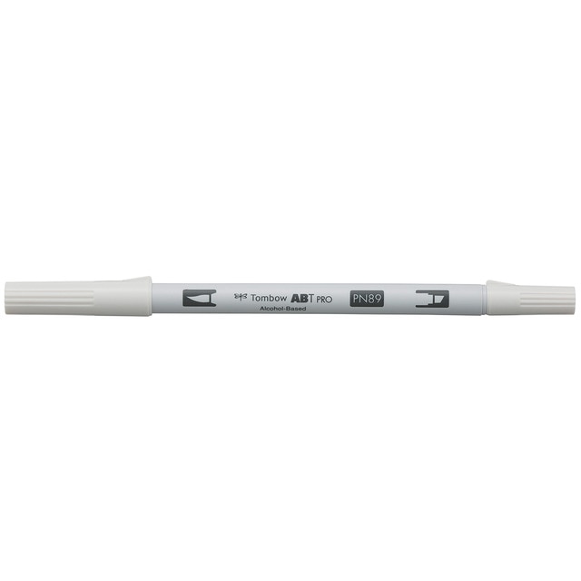 Rotulador Dual Brush ABT PRO Base Alcohol Doble Punta Tombow Warm Grey 1 N89.