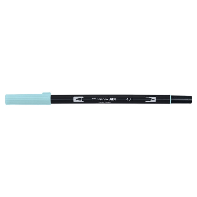 Rotulador Dual Brush ABT Doble Punta Acuarelable Tombow Azul Agua 401.