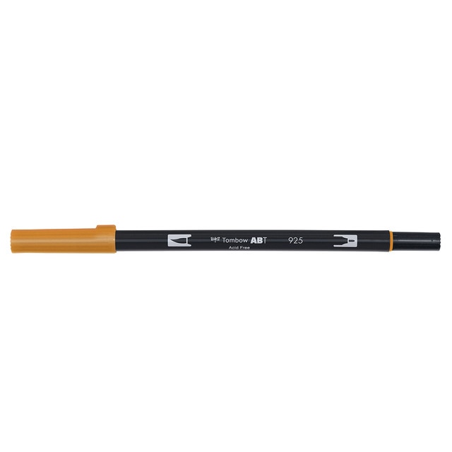Rotulador Dual Brush ABT Doble Punta Acuarelable Tombow Scarlet 925.