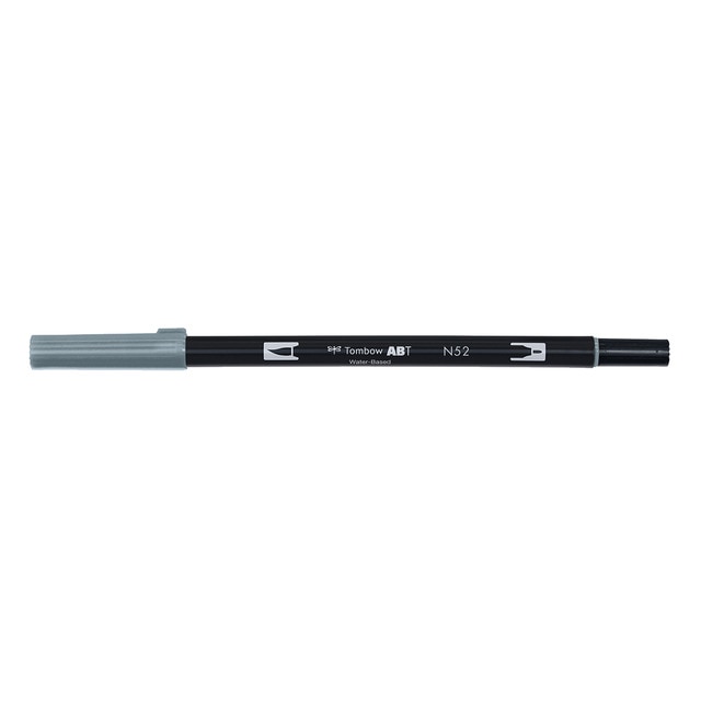 Rotulador Dual Brush ABT Doble Punta Acuarelable Tombow Cool Grey 8 N52.
