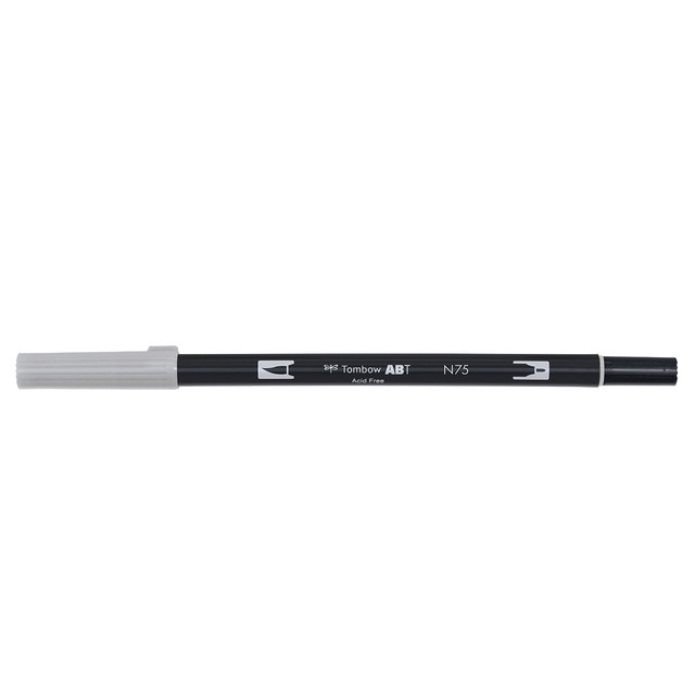 Rotulador Dual Brush ABT Doble Punta Acuarelable Tombow Cool Grey 3 N75.