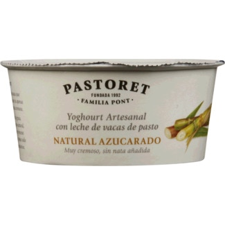 Pastoret Iogurte Artesanal Natural Açucarado embalagem 125 g
