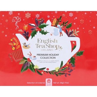 English Tea Shop Chá Premium Colecção Natal Biológico embalagem 36 unidades