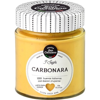 SAN CASSIANO salsa carbonara tarro 140 g
