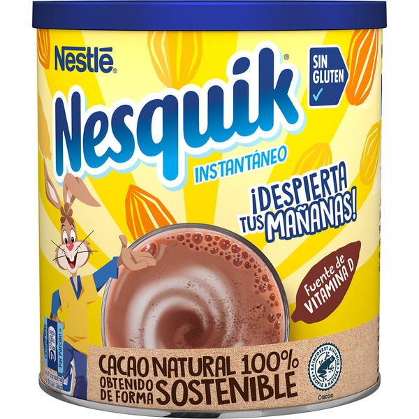 Comprar Cacao Instantáneo Sin Gluten Bote 780 G · Nestle Nesquik