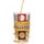 LACASITOS Chocolate drops 4-pack x 20 80 g in a glass with straw
