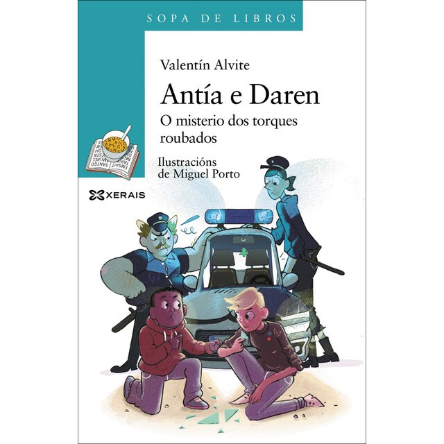 Antía e daren: O misterio dos torques roubados (Tapa blanda)