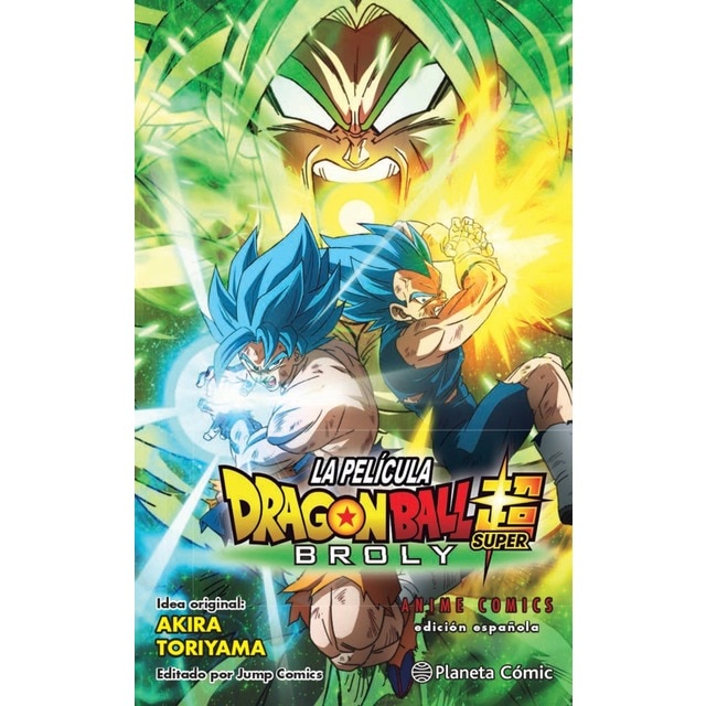 Dragon Ball Super Broly Anime Comic (Tapa blanda con sobrecubierta)
