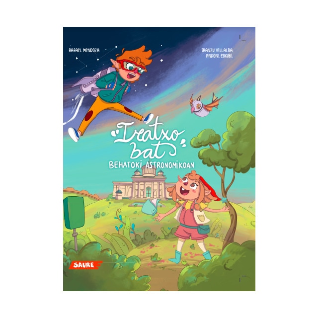 Iratxo bat behatoki astronomikoan (Tapa dura)