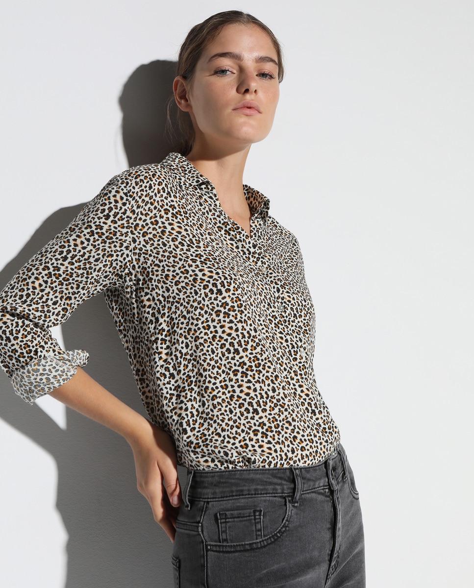 bottines femme imprime animal