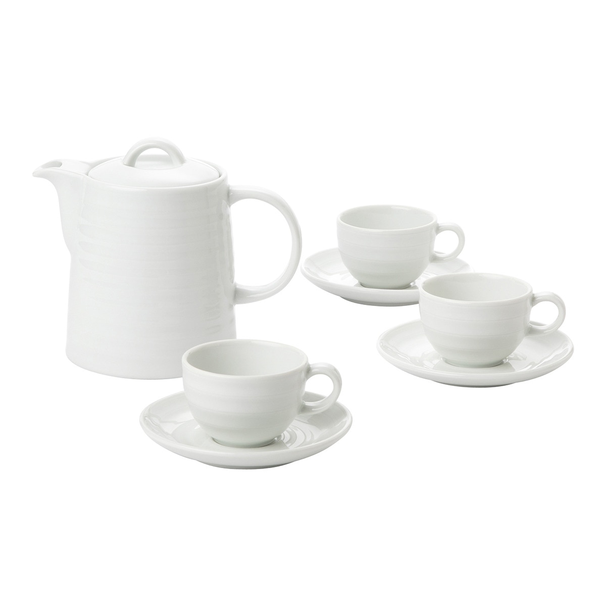 Capeans - Juego De Café 25 Piezas Roulette Blanco En Oferta Capeans - Juego De Café 25 Piezas Roulette Capeans.