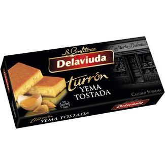 DELAVIUDA Supreme Quality gluten-free toasted egg-yolk nougat tablet 200 g
