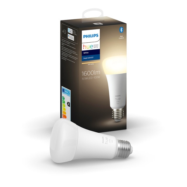 Bombilla inteligente Philips Hue White A67 E27