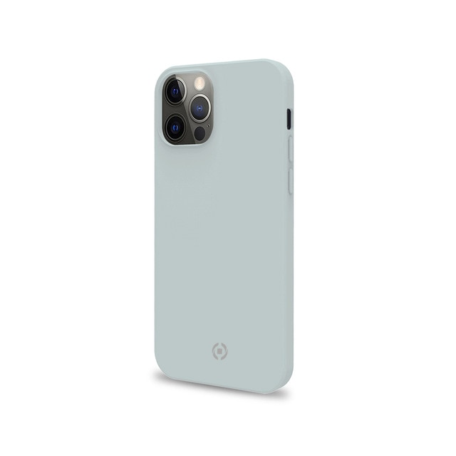 Funda  TPU Azul Celly con acabado suave para Iphone 12 Pro Max