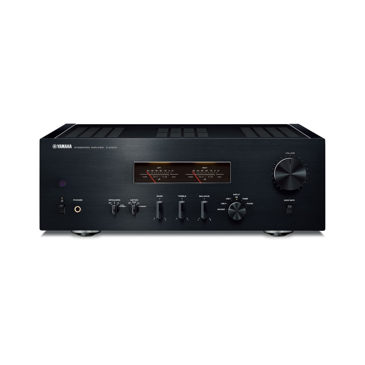 Yamaha - Amplificador estéreo Yamaha A-X1200 BK-PB High -End.