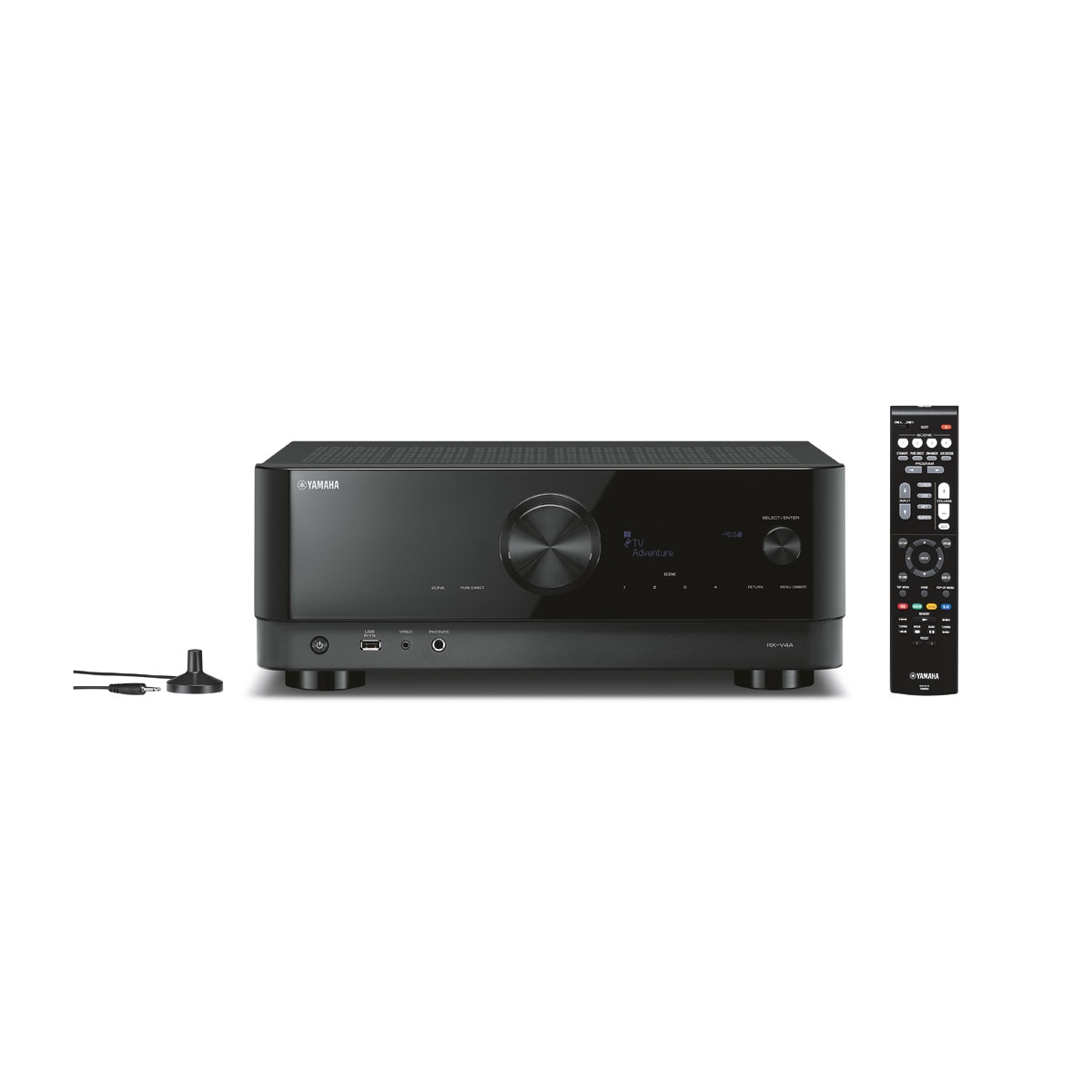 Yamaha - Receptor Yamaha RX-V4A BK A-V 5.2 con receptor Bluetooth y WiFi.