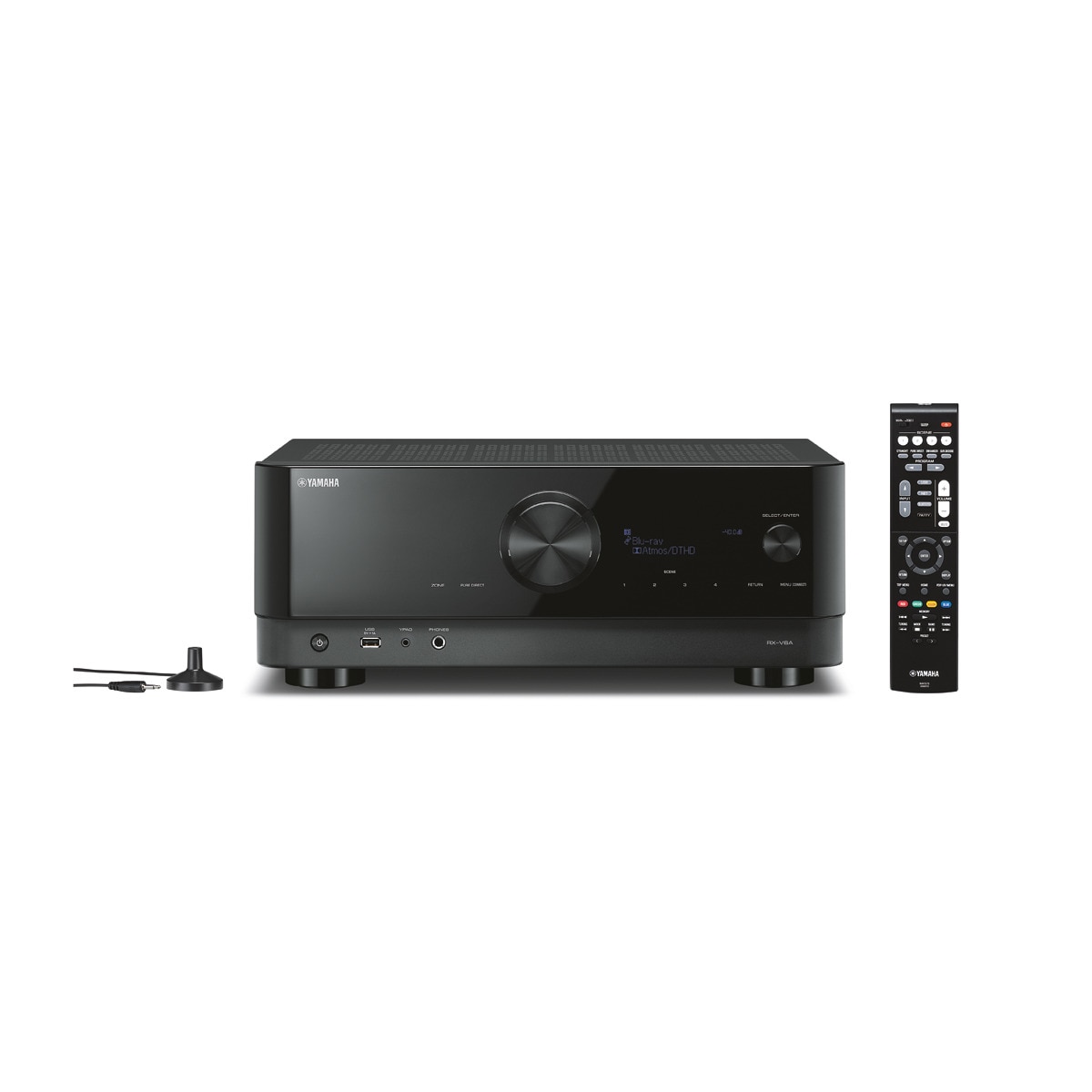 Yamaha - Receptor Yamaha RX-V6A BK A-V 7.2 con receptor Bluetooth y WiFi.