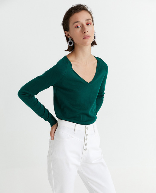 plain sweater women's