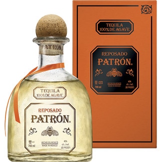 PATRON rested tequila 100% agave bottle 70 cl