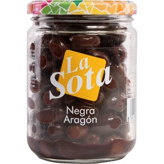 LA SOTA aceitunas de Aragón frasco 255 g neto escurrido
