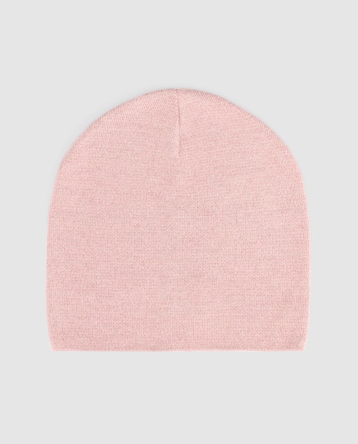 El Corte Inglés women's pink knit hat 