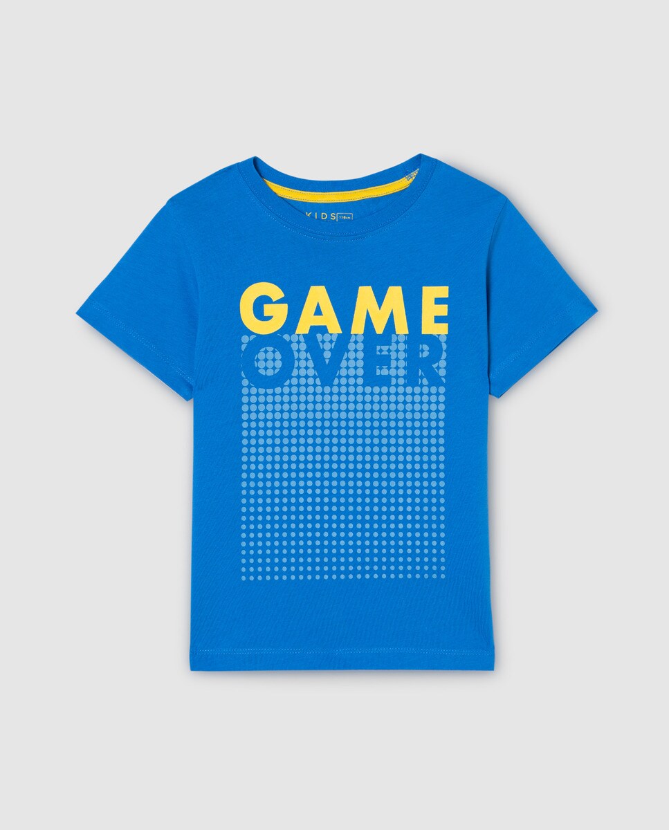 Boys' blue ''Game Over