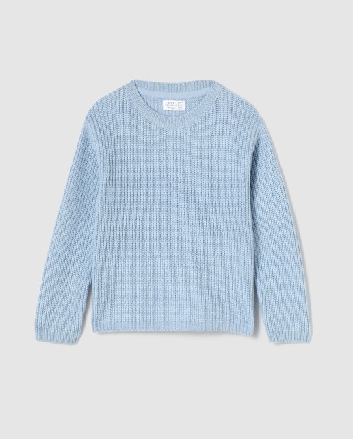 pale blue sweaters