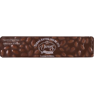VICENS turrón de chocolate con almendras Calidad Suprema tableta 300 g