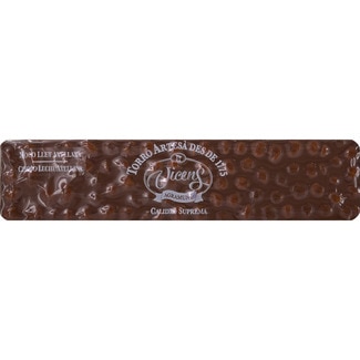 VICENS turrón de chocolate con avellanas Calidad Suprema tableta 300 g