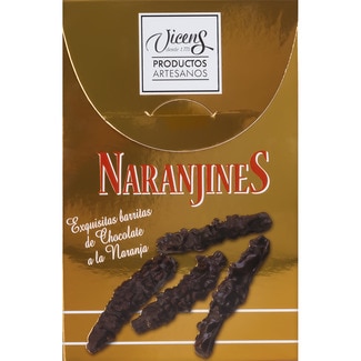 VICENS Naranjines Schokoriegel mit Orange Karton 120 g
