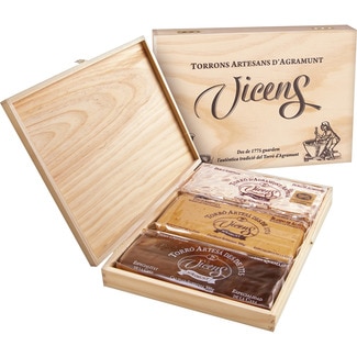 VICENS Turrón-Sortiment im 3er-Schuber Tabletten 300 g