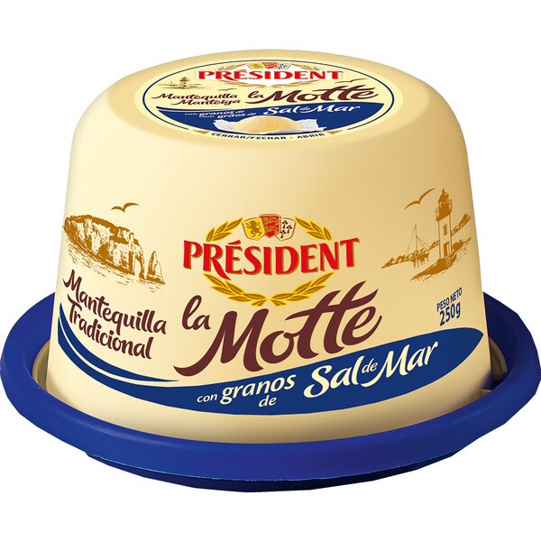 Comprar La Motte mantequilla con granos de sal marina tarrina 250 g