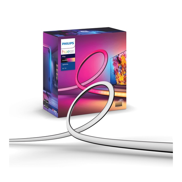 Tira de luz LED Philips Hue Play gradient lightstrip para TV de 75"