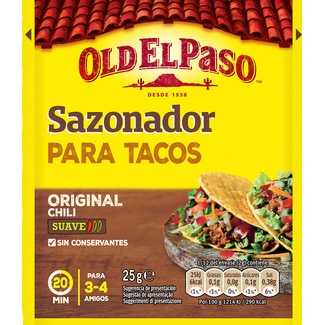Old El Paso Sazonador para Tacos embalagem 25 g