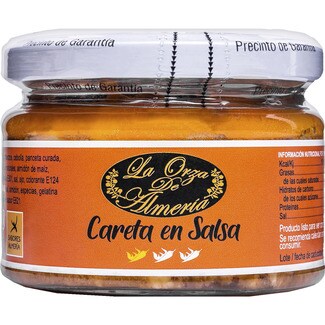 LA ORZA DE ALMERIA careta en salsa sin gluten sin lactosa tarro 250 g