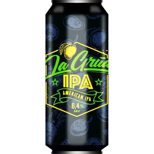 precios La Grua Cerveza Rubia Artesana De Cantabria Variedad American Ipa Lata 44 Cl en Hipercor