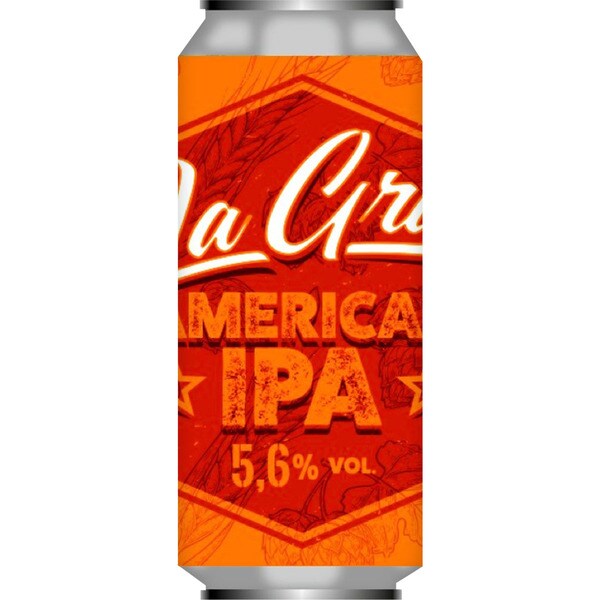 precios La Grua Cerveza Rubia Artesana Sin Gluten De Cantabria Variedad American Ipa Lata 44 Cl en Hipercor
