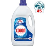 detergente líquido gel activo fórmula higiene botella 45 dosis