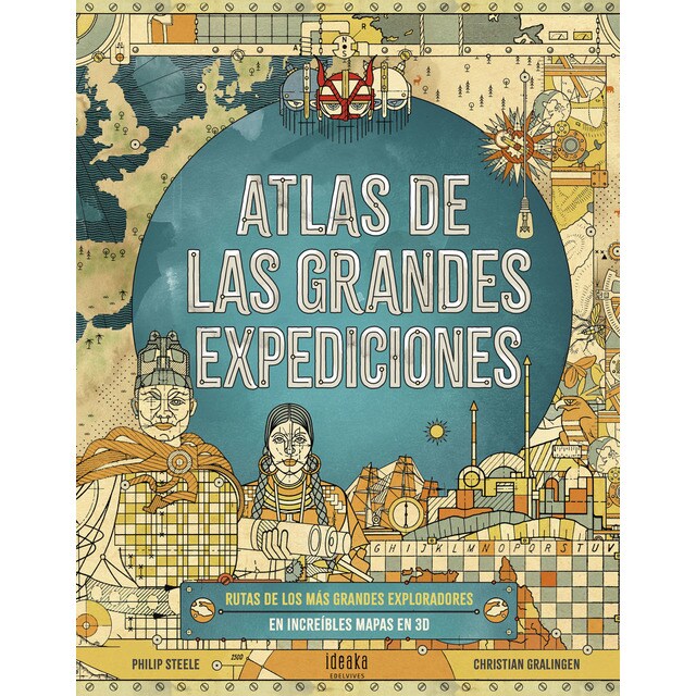 Atlas de las grandes expediciones (Tapa dura)
