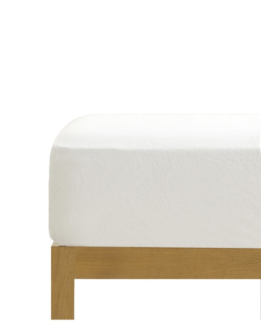 Sábana bajera blanco