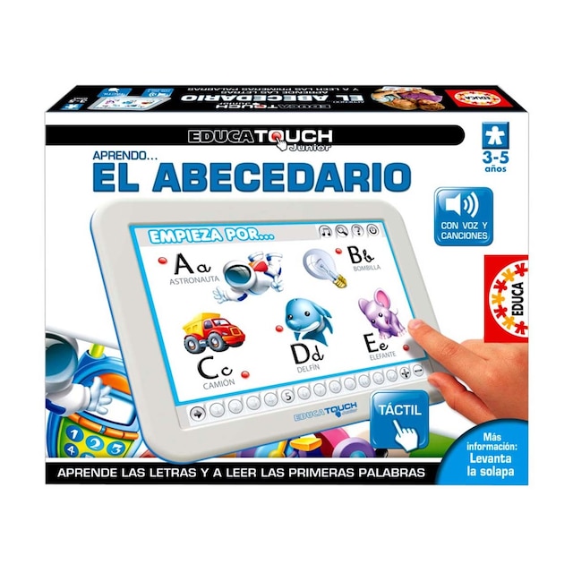 Educa Touch Junior aprendo el abecedario Educa Borrás