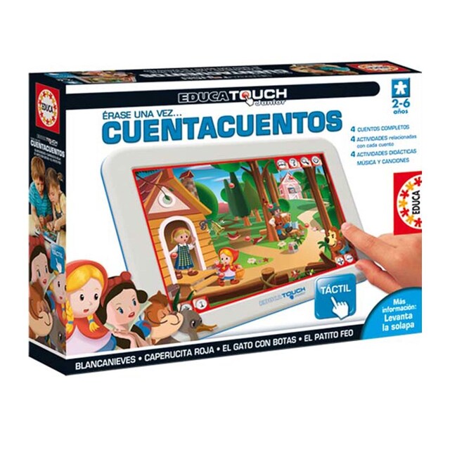 Juego Touch Junior cuentacuentos Educa Borrás