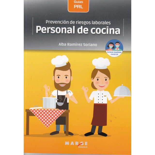Prevención de riesgos laborales: Personal de cocina (Tapa blanda)