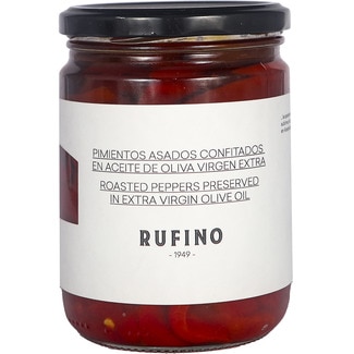 RUFINO Roast peppers in extra virgin olive oil jar 420 g