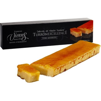 VICENS TURRON EXCELLENCE turrón de yema quemada tableta 300 g