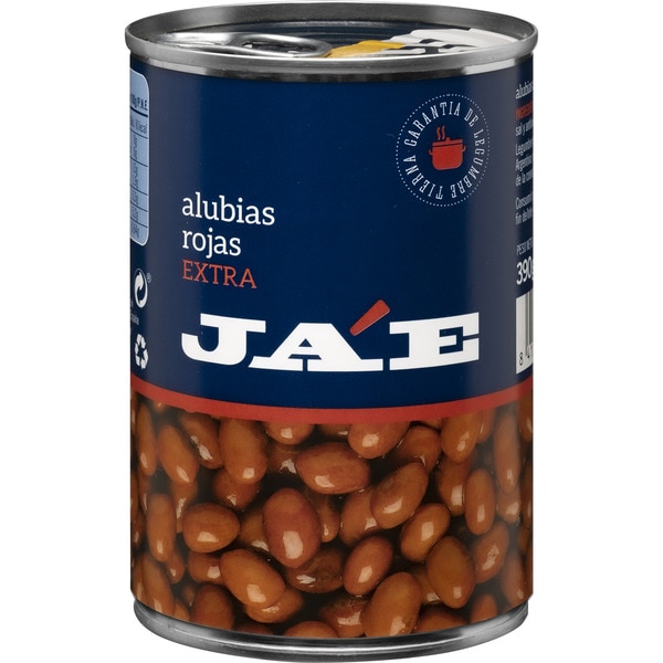 Buy Cooked red kidney beans tin 250 g · JA'E · Supermercado El Corte Inglés