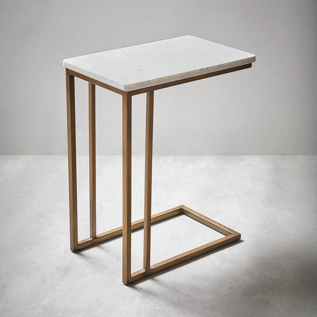 Mesa auxiliar de mármol Alice El Corte Inglés