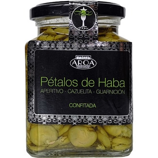 AROA Candied broad bean petals flask 260 g