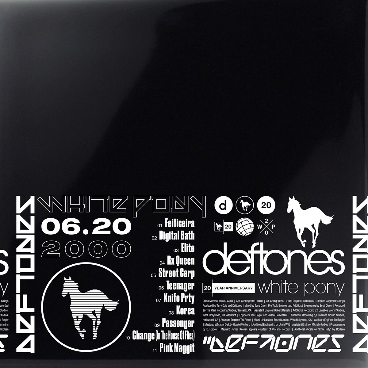 Imagem 0 de White Pony/Black Stallion (20th Anniversary) (4 LP-Vinil)